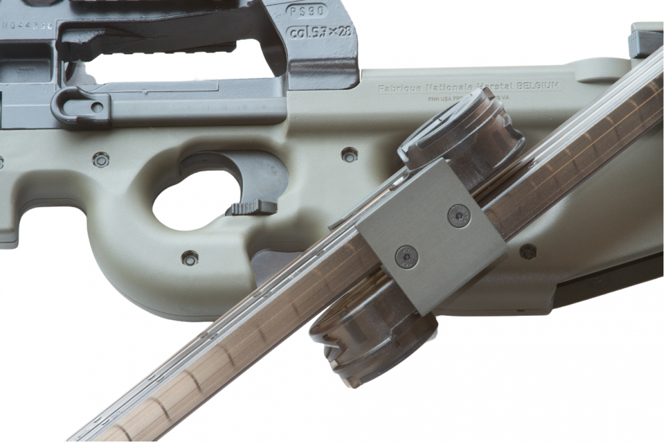 PS90 P90 Dual Magazine Holder, Black